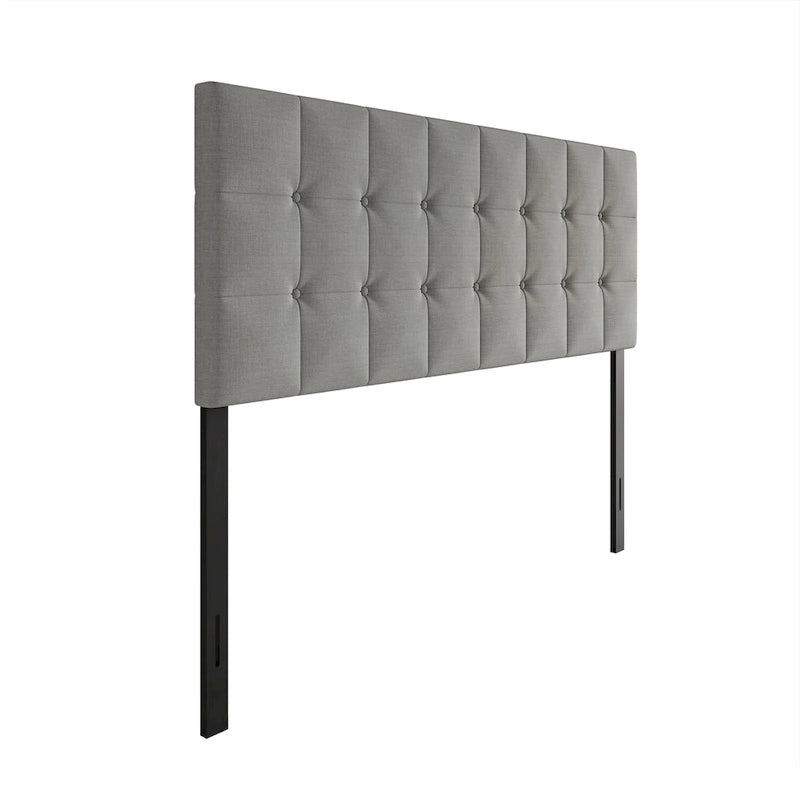 CraftPorch Classic Button-Tufted Rectangle Upholstered Headboard