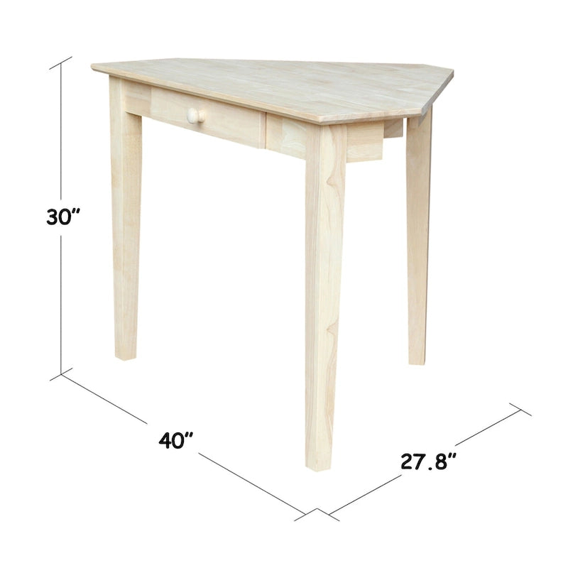 1-drawer Corner Computer Desk