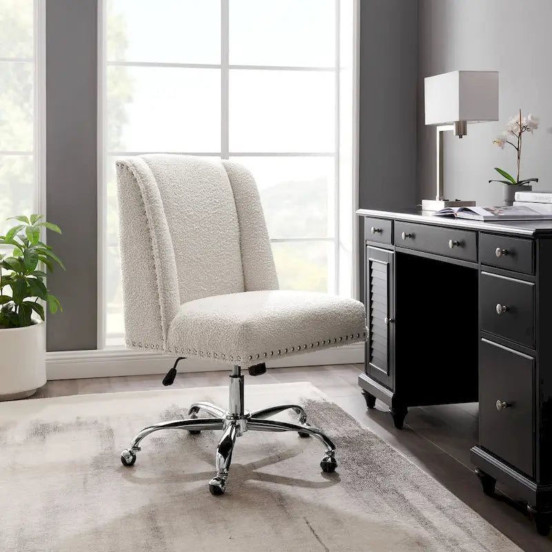 Linon Terence Swivel Office Chair