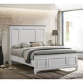Roundhill Furniture Clelane Shiplap Wood Panel Bed