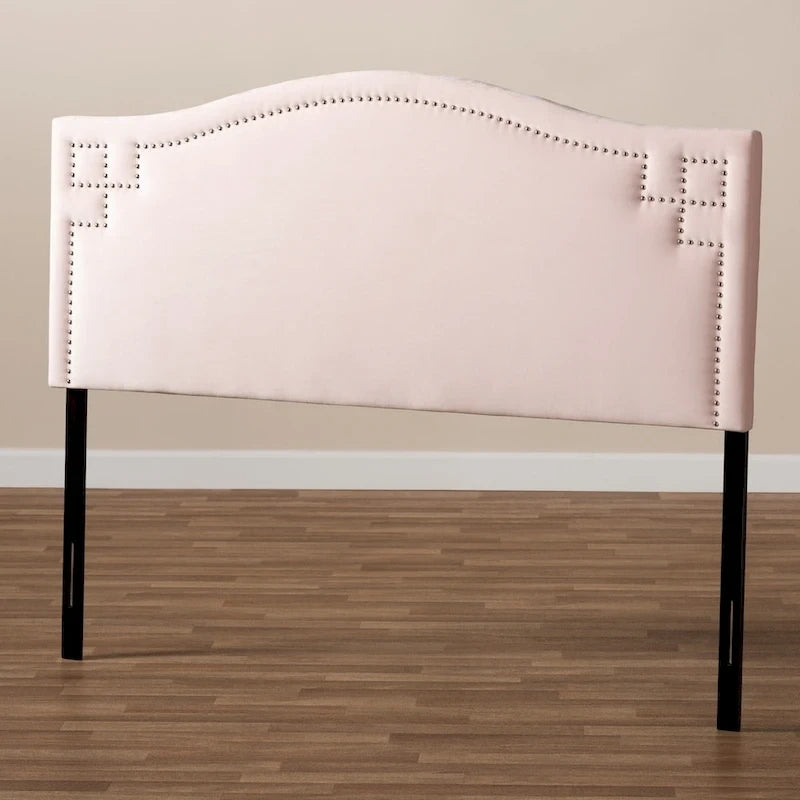 Copper Grove Oleshky Velvet Fabric Headboard