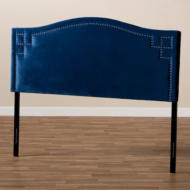 Copper Grove Oleshky Velvet Fabric Headboard