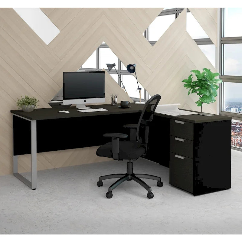 Bestar Pro-Concept Plus L-shaped Office Desk