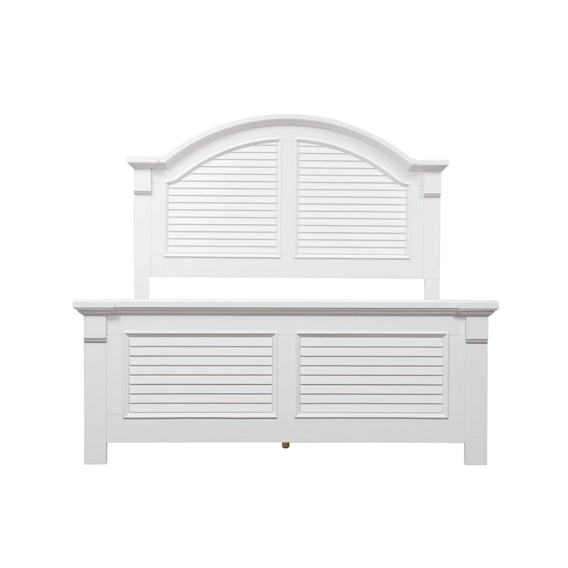 Summer House I Oyster White Panel Bed