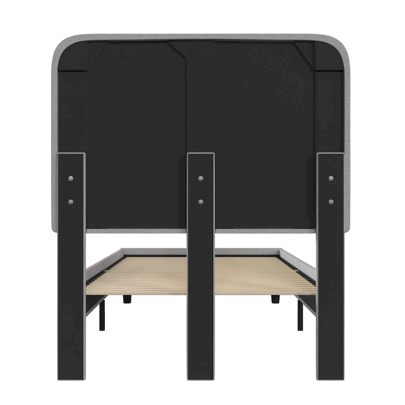 Upholstered Platform Bed with headboard