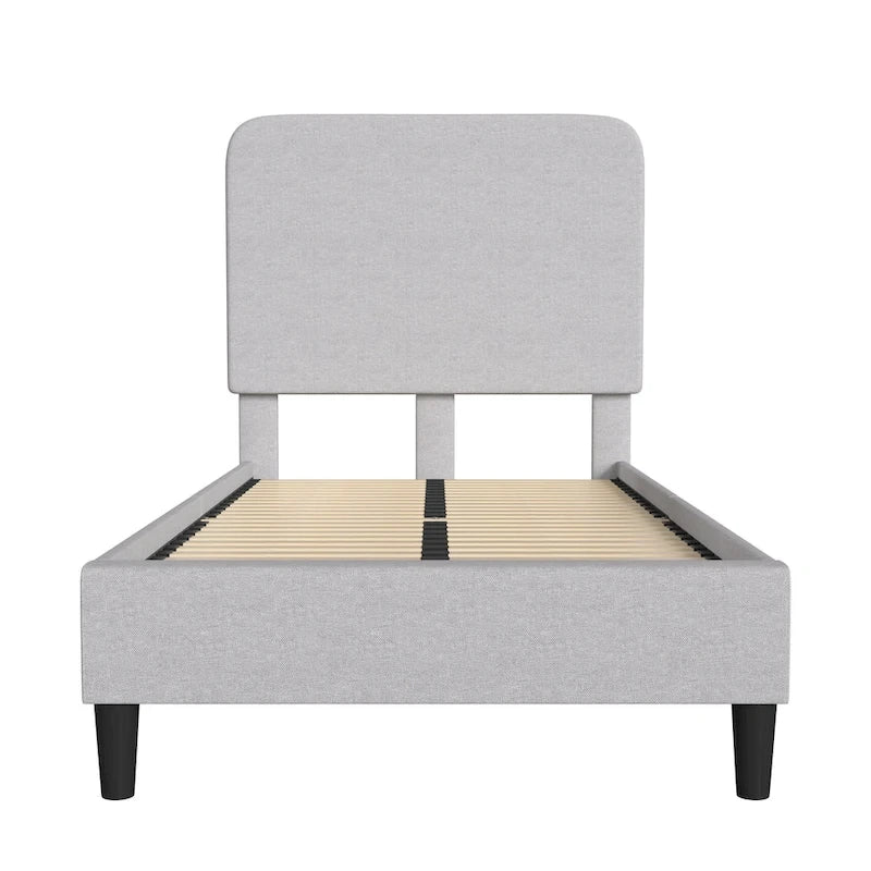 Upholstered Platform Bed with headboard