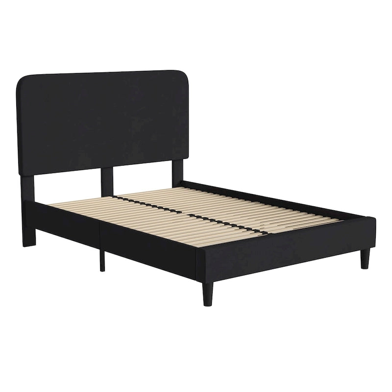 Upholstered Platform Bed with headboard