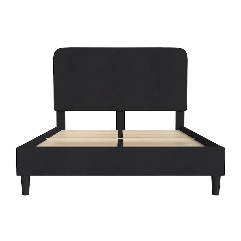 Upholstered Platform Bed with headboard