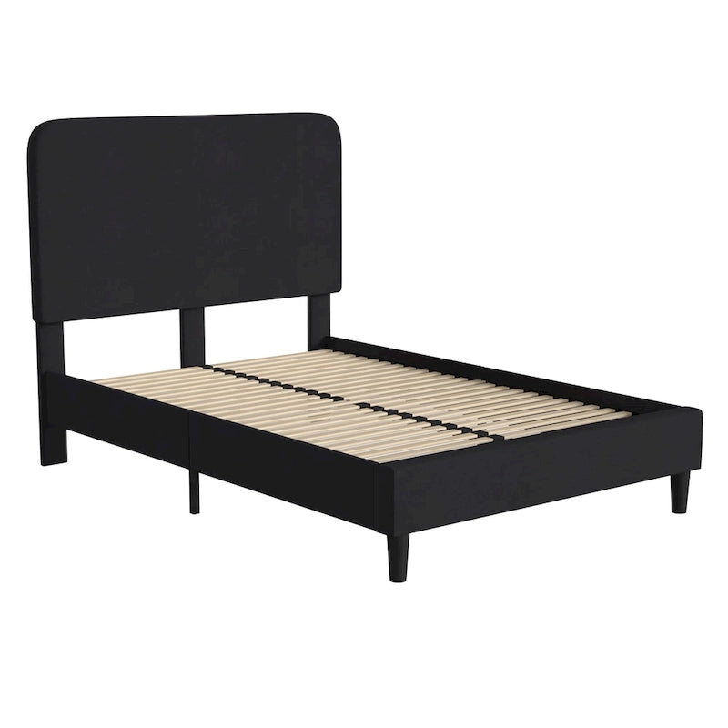 Upholstered Platform Bed with headboard