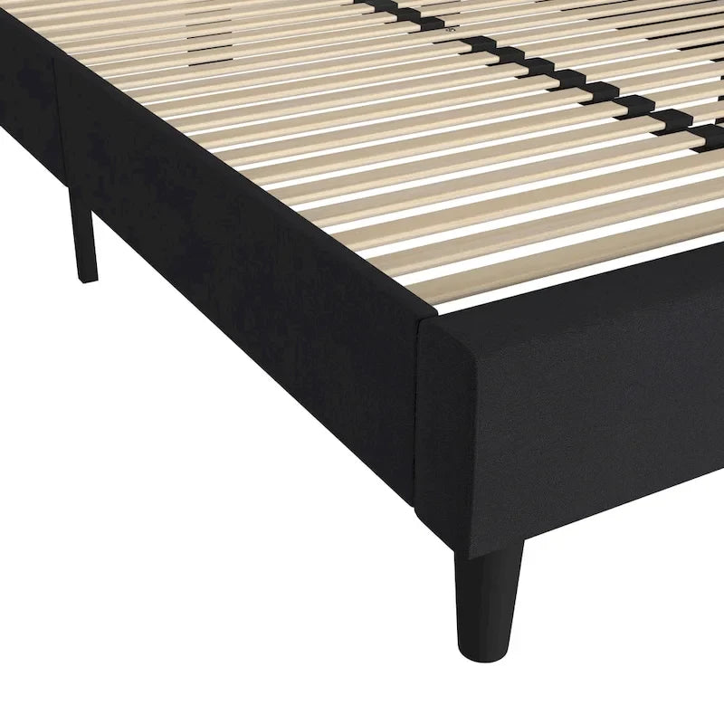 Upholstered Platform Bed with headboard