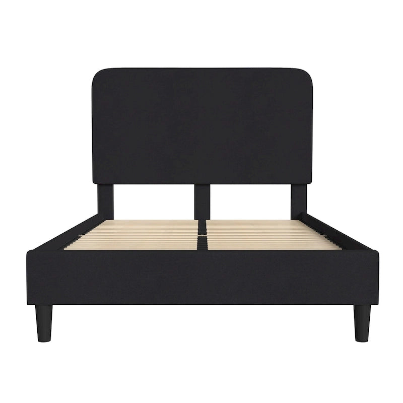 Upholstered Platform Bed with headboard