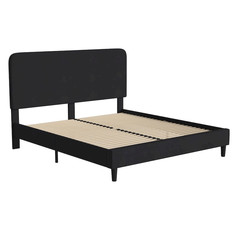 Upholstered Platform Bed with headboard