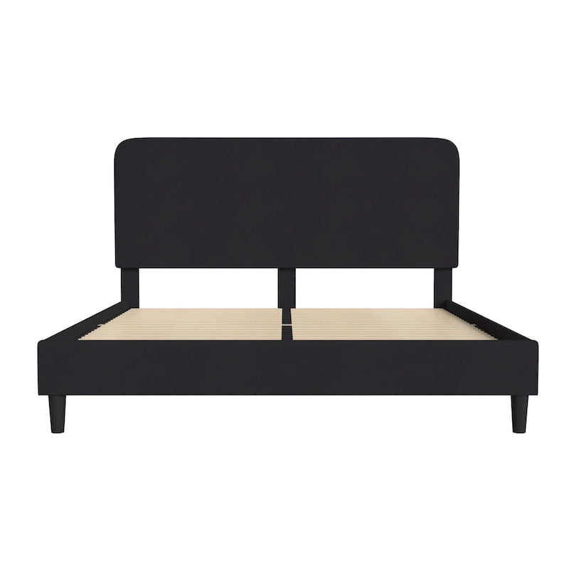 Upholstered Platform Bed with headboard