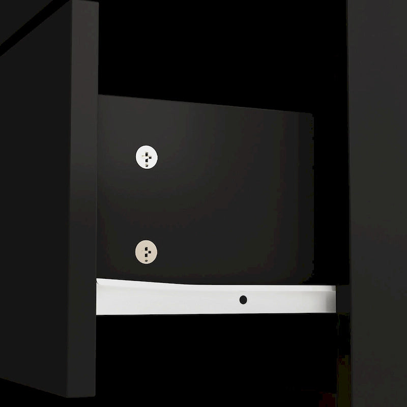 White Makeup Vanity Multi-Purpose Furniture Home Desk Corner Rotating