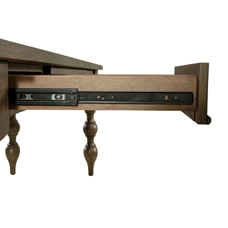 Americana Farmhouse Dusty Taupe Writing Desk
