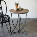 Arabesque Side Table - 20 dia. x 24H