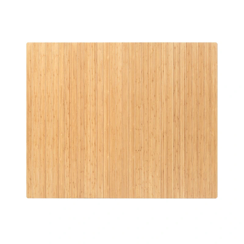 Jani Eco Bamboo Standard Rectangular 5 x 4 ft Chair Mat
