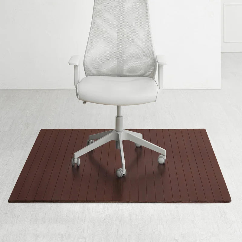 Jani Eco Bamboo Standard Rectangular 5 x 4 ft Chair Mat