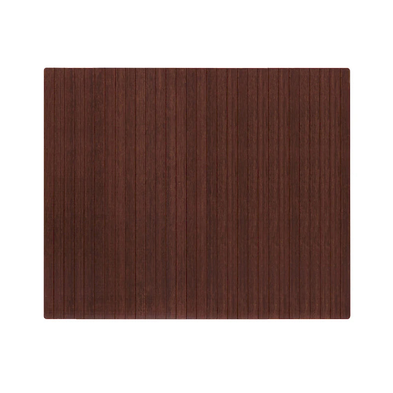 Jani Eco Bamboo Standard Rectangular 5 x 4 ft Chair Mat
