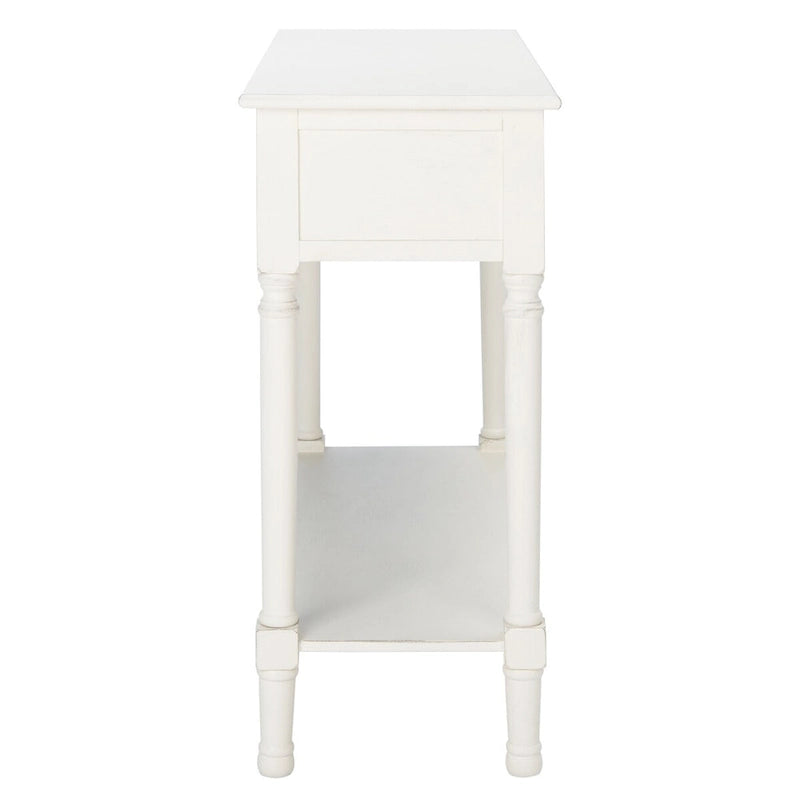 SAFAVIEH Lucetta 2-Drawer Console Table - 35.5 W x 13 L x 29.5 H - 36Wx13Dx30H
