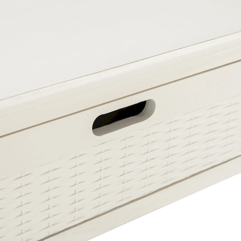 SAFAVIEH Lucetta 2-Drawer Console Table - 35.5 W x 13 L x 29.5 H - 36Wx13Dx30H