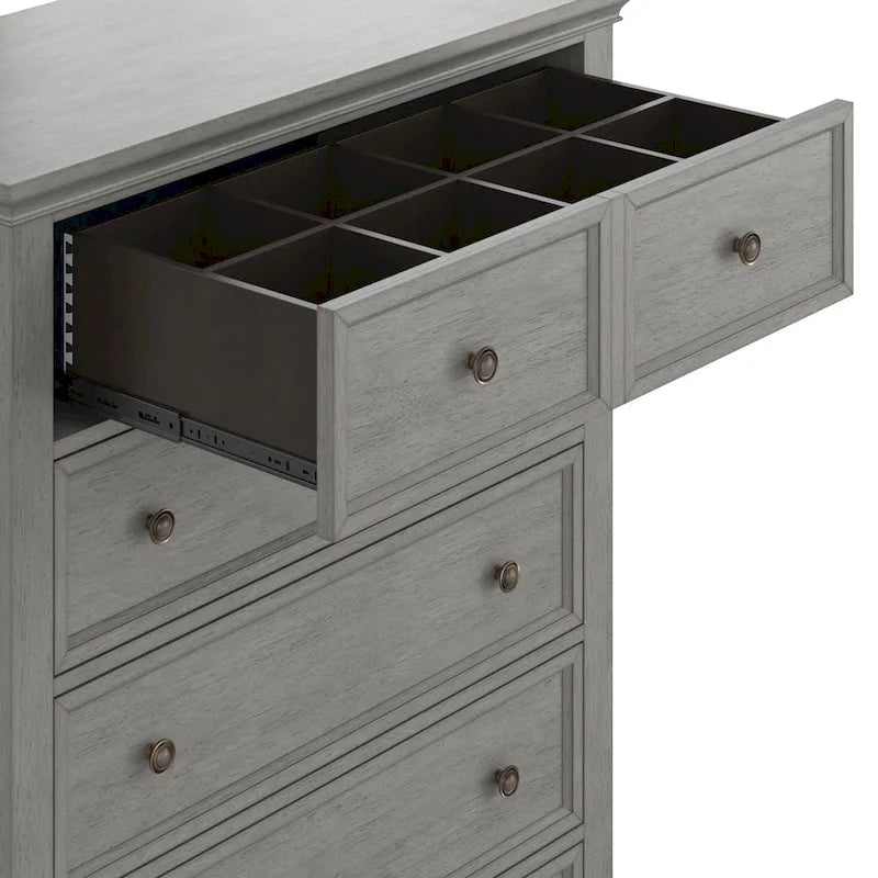 Ediline 5-Drawer Wood Modular Storage Chest by iNSPIRE Q Classic
