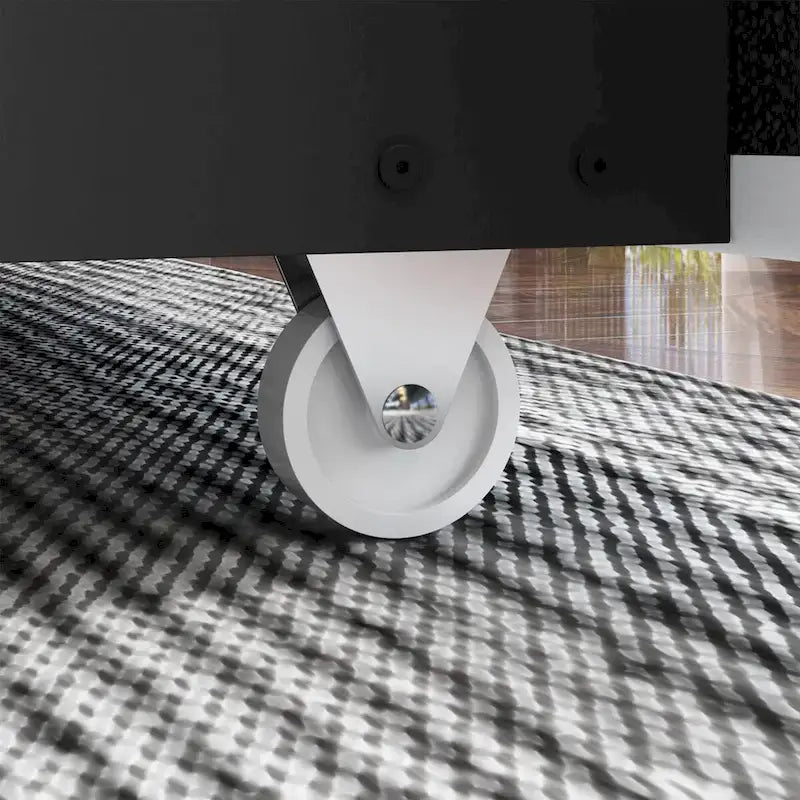 LED Platform Bed with Storage Drawer - Contemporary Bedroom Furniture