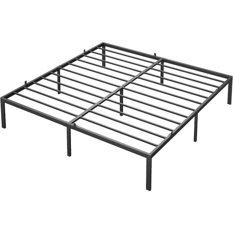 14 Inch Heavy Duty Metal Platform Bed Frame, No Box Spring Needed