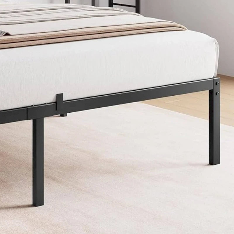 14 Inch Heavy Duty Metal Platform Bed Frame, No Box Spring Needed