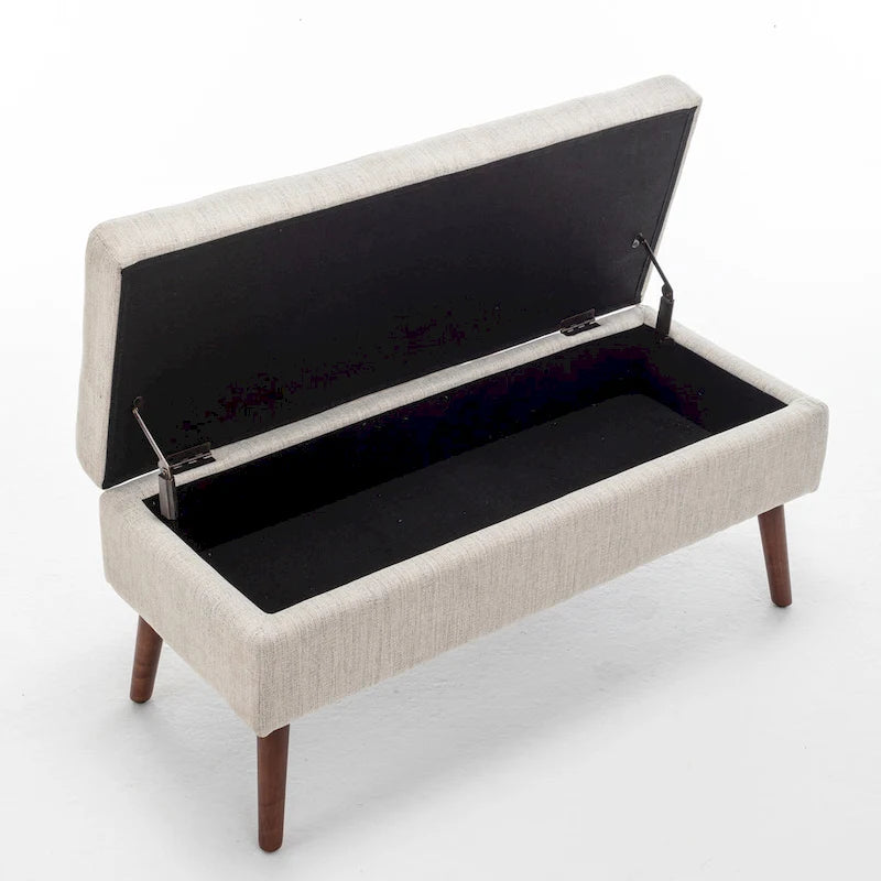 Storage Bench with Storage Bench for Bedroom End of Bed Bench Foot of Bed Bench Entryway Bench Storage Ottoman Bench