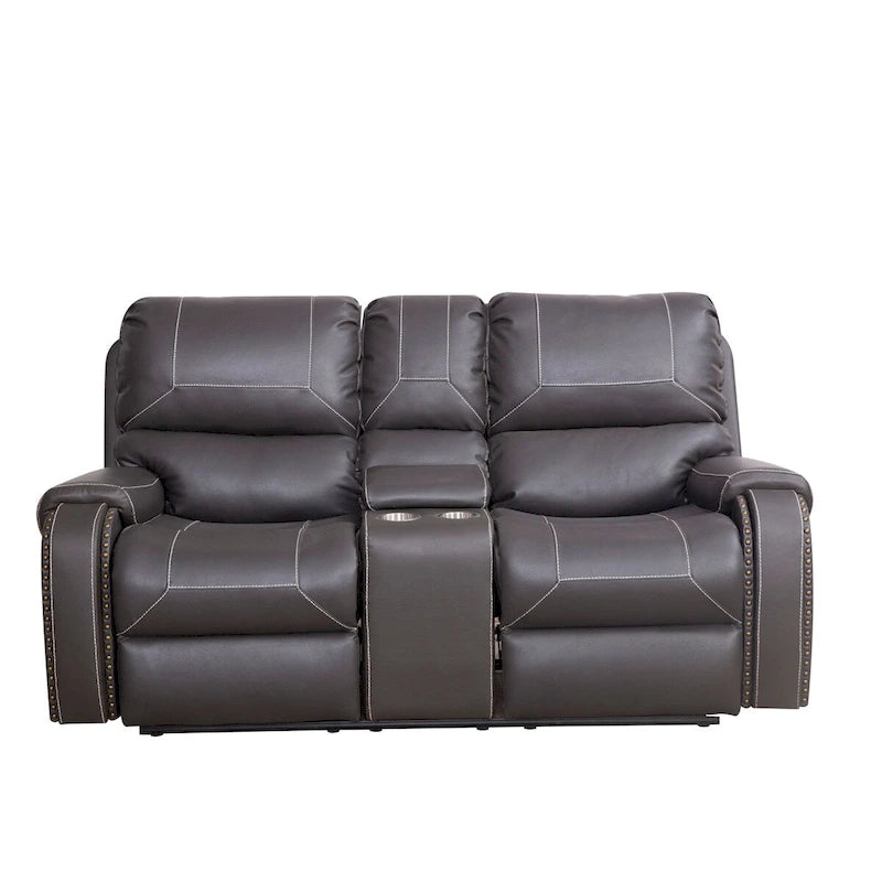 Contemporary Reclining Seating Collection Functional Sectional Sofa Set