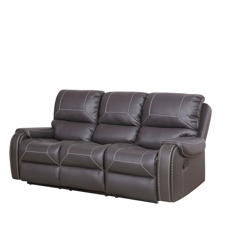 Contemporary Reclining Seating Collection Functional Sectional Sofa Set