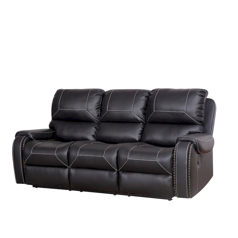 Contemporary Reclining Seating Collection Functional Sectional Sofa Set