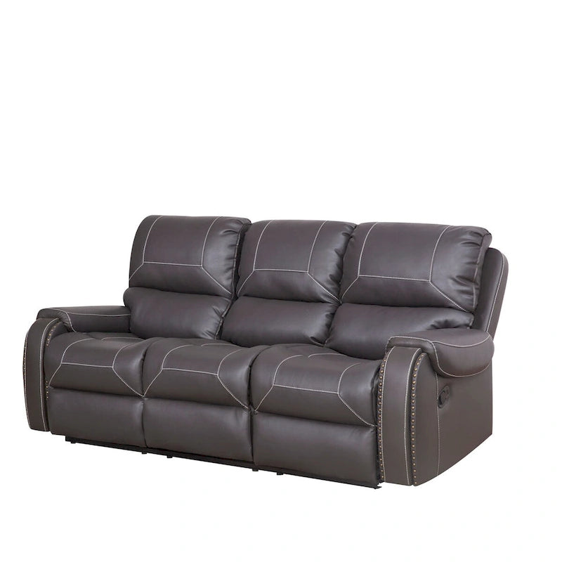 Contemporary Reclining Seating Collection Functional Sectional Sofa Set