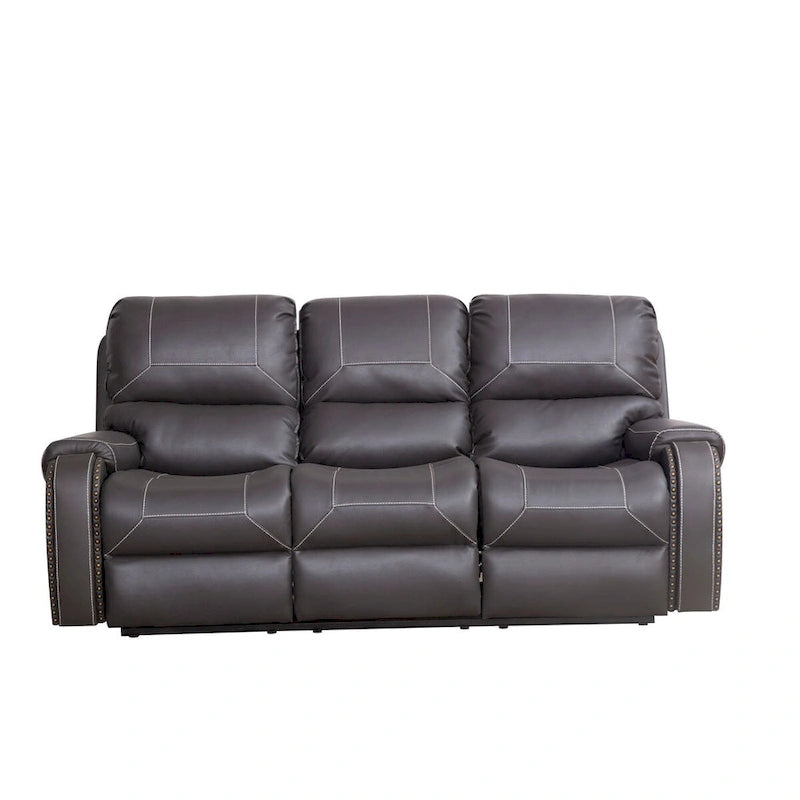 Contemporary Reclining Seating Collection Functional Sectional Sofa Set