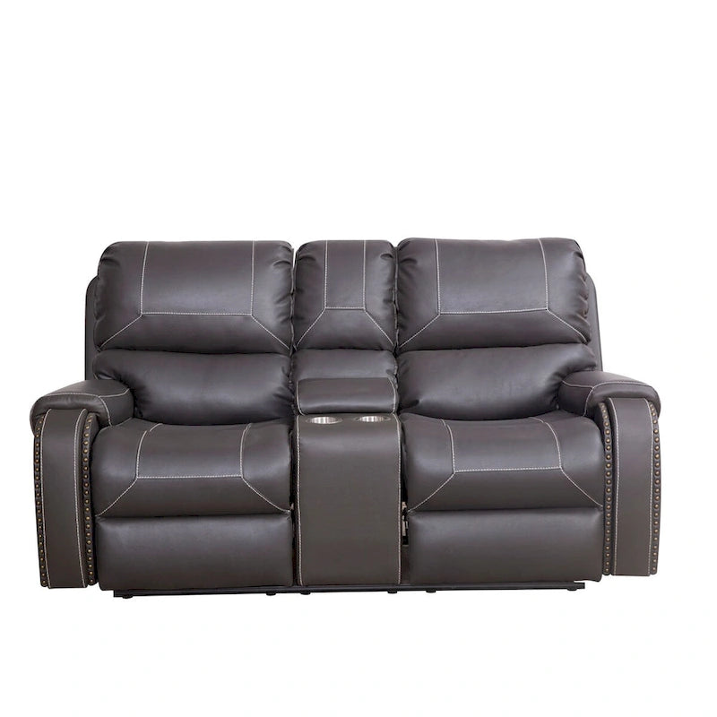 Contemporary Reclining Seating Collection Functional Sectional Sofa Set