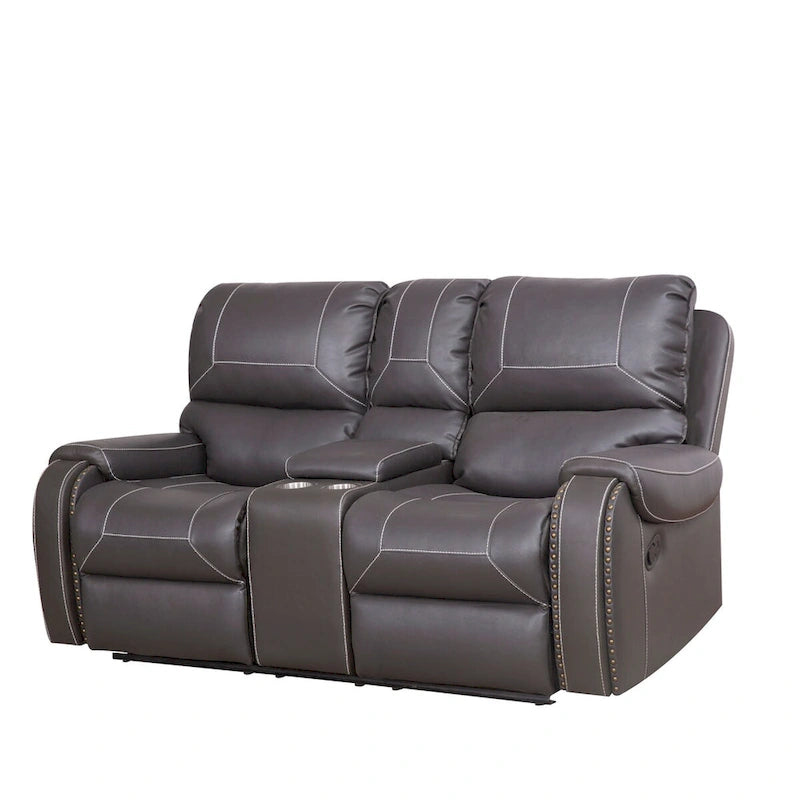 Contemporary Reclining Seating Collection Functional Sectional Sofa Set