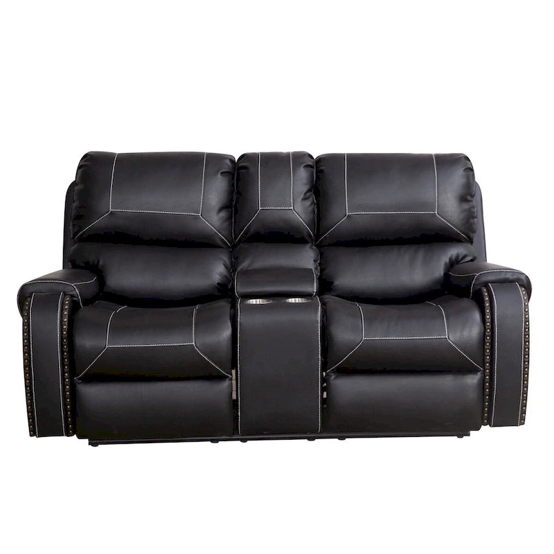 Contemporary Reclining Seating Collection Functional Sectional Sofa Set