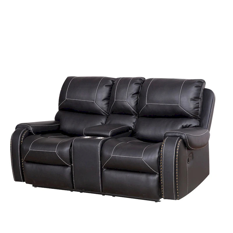 Contemporary Reclining Seating Collection Functional Sectional Sofa Set