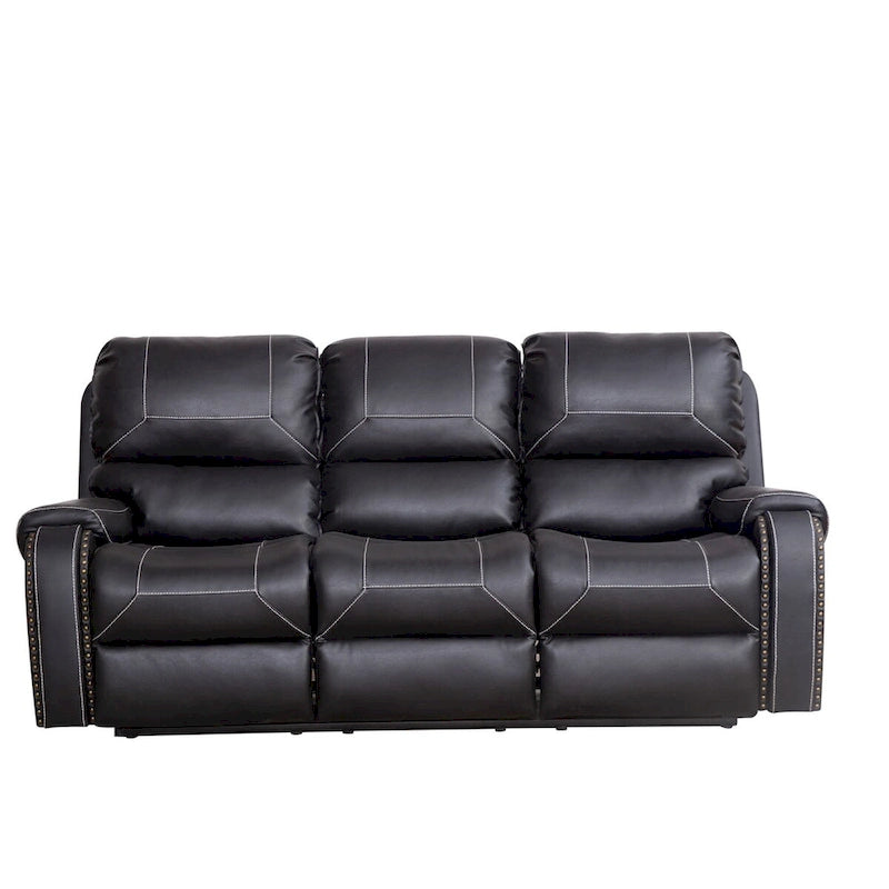 Contemporary Reclining Seating Collection Functional Sectional Sofa Set
