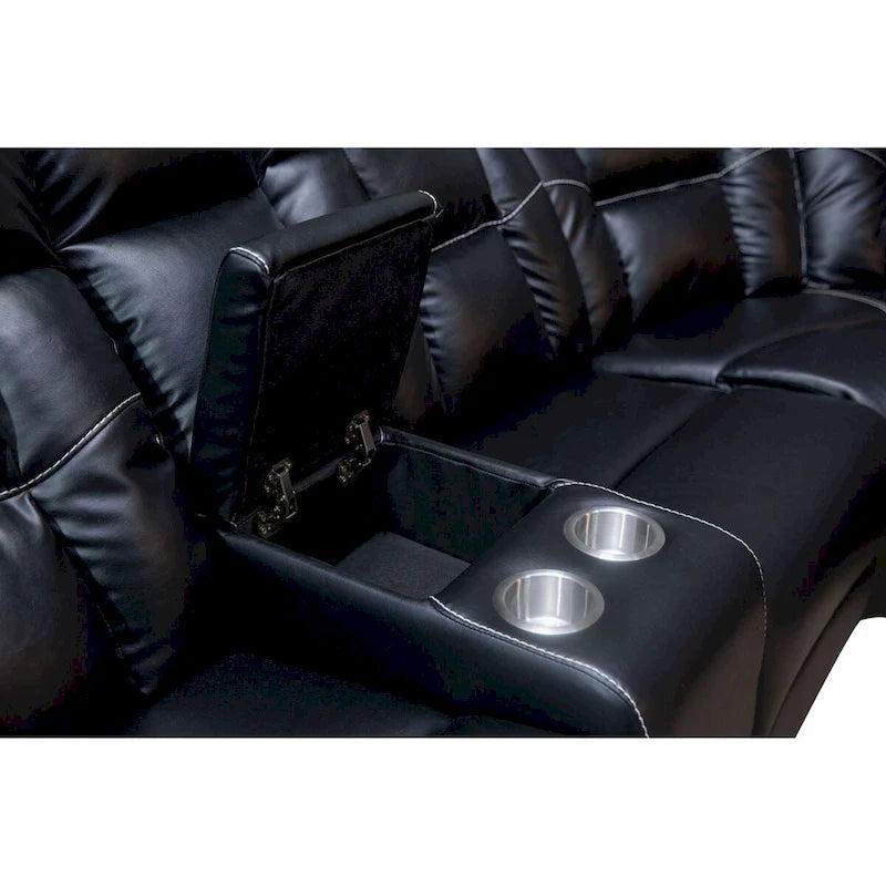 Contemporary Reclining Seating Collection Functional Sectional Sofa Set