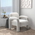 SEYNAR Mid-Century Modern Velvet Upholstered Accent Chair for Living Room