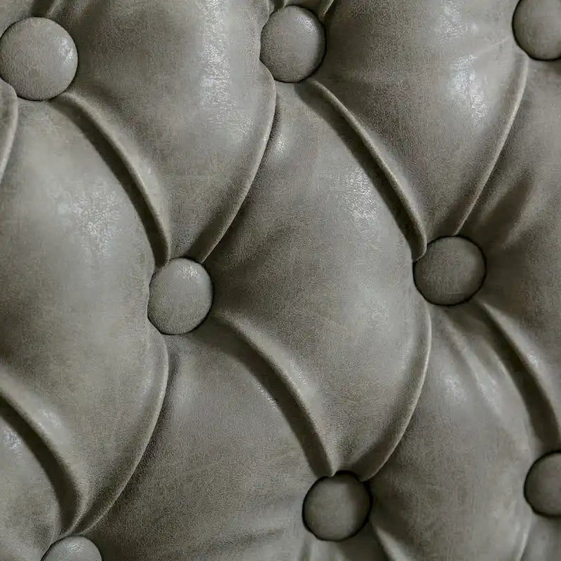 Wood Frame Dining Chair with Nailhead Trim,Set of 2