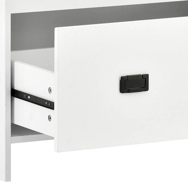 Multi-Functional Freestanding Wooden 4-in-1 Modular Hall Tree