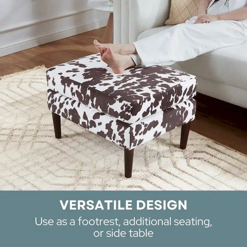 Convenience Concepts Designs4Comfort Marlow Mid Century Ottoman