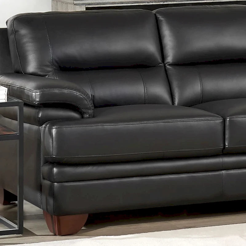 Hydeline Luxor Top Grain Leather Sofa and Loveseat Set