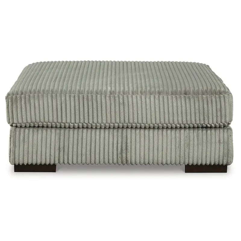 Signature Design by Ashley Lindyn Fog 5-Piece Sectional with Ottoman - 133 W x 133 D x 38 H