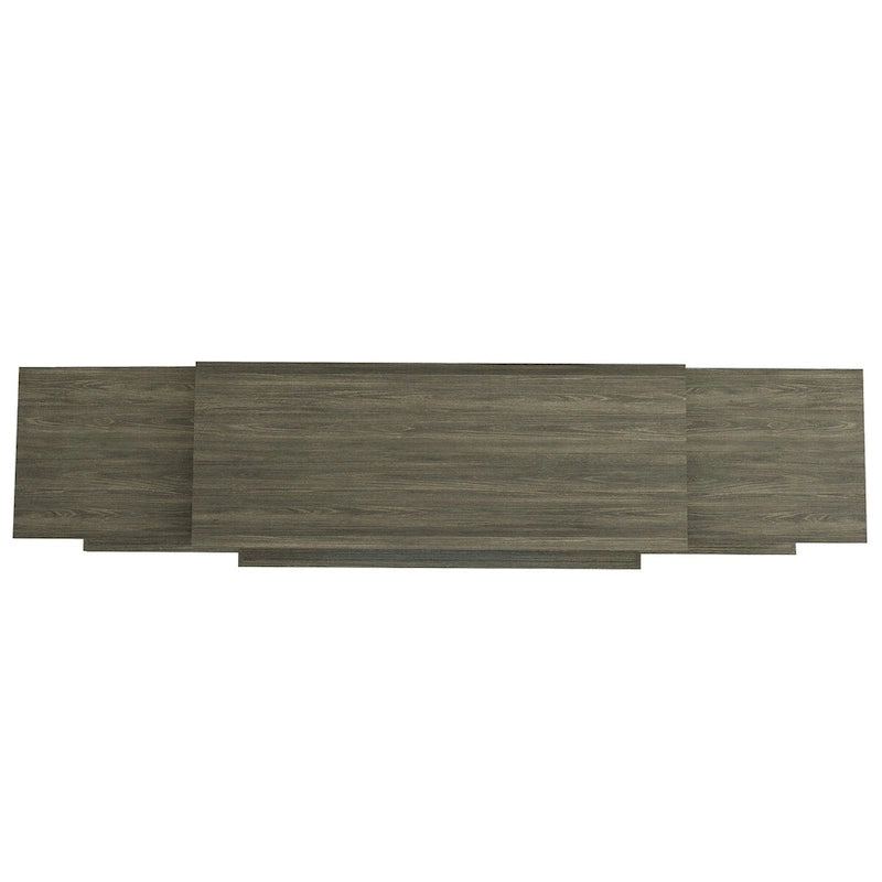 Farmhouse TV Stand with Fireplace - 70 Width -Fits up to 70 TV - 71W x 30H x 15.5D