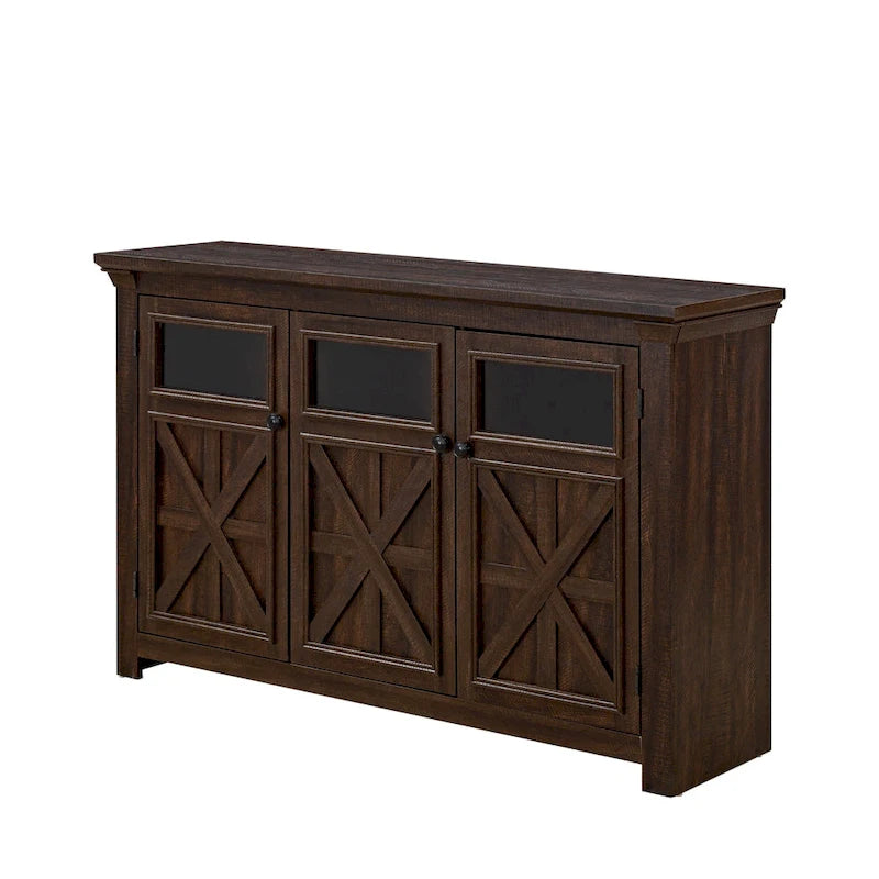 53 Bar Wine Bar Storage Cabinet Adjustable Shelves Buffet/Sideboard