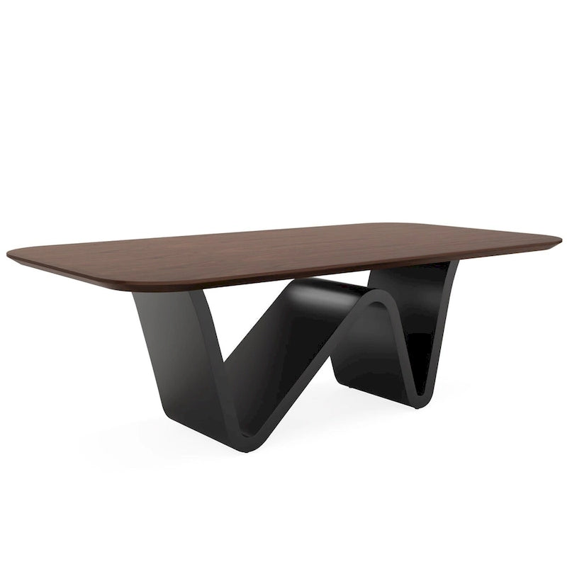 78.74-inch Large Rectangular Sintered Stone Dining Table for 6-8 - N/A